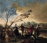 Dance of the Majos at the Banks of Manzanares by Francisco de Goya